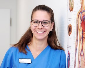 Diana Huck ist die erste Gefäßassistentin am SRH Klinikum Karlsbad-Langensteinbach